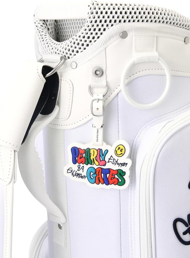 パーリーゲイツ　キャディバッグ LoveGOLFシリーズ　ホワイト Amazon.co.jp: [パーリーゲイツ] キャディバッグ [LoveGOLF